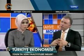 TÜGİK Genel Başkanı Sn. Erkan GÜRAL Kanal 24 TV’ de canlı yayına katıldı