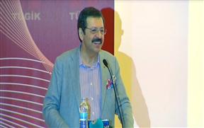 TOBB Başkanı M. Rifat Hisarcıklıoğlu TÜGİK Zirvesine onur konuğu olarak katıldı.