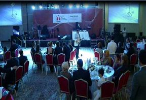 TÜGİK Zirvesinin Gala Gecesinde Coşkun Sabahla eğlenceli dakikalar geçirildi. (24-26 Mayıs 2013)