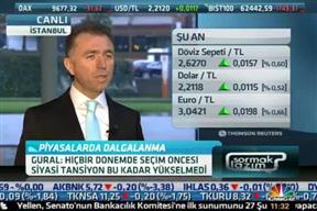 TÜGİK Genel Başkanı Erkan Güral CNBC-e Tv'ye canlı yayın konuğu olarak katıldı