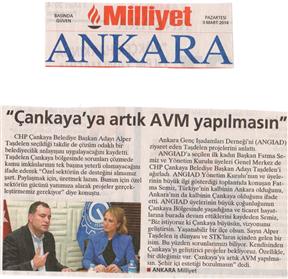 Çankaya'ya artık AVM yapılmasın.