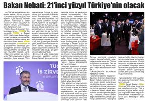 Bakan Nebati: 21'inci yüzyıl Türkiye'nin olacak.